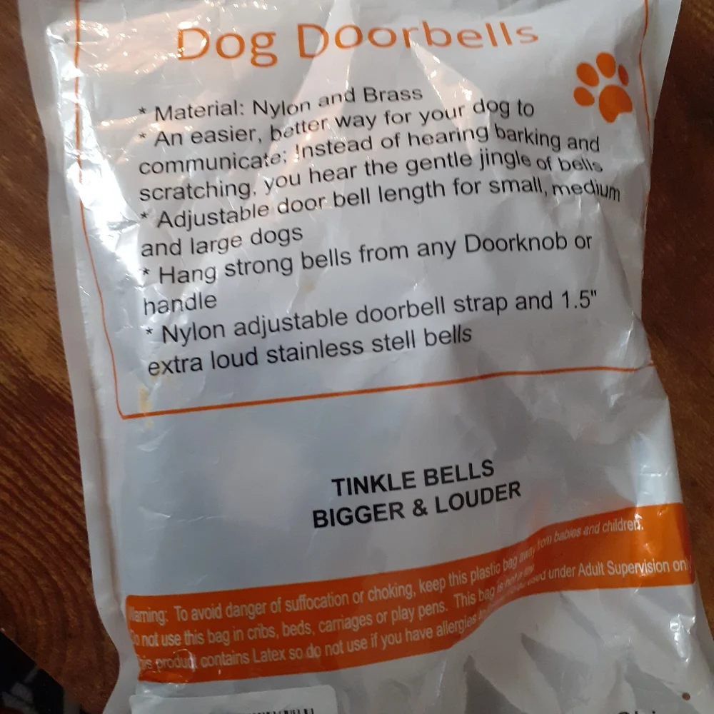 Potty Bells Housetraining Dog Doorbells for Dog Training